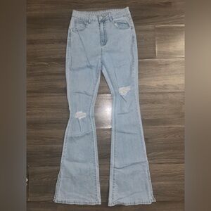 SHEIN Flared Leg (Light Wash) Women’s Jeans
